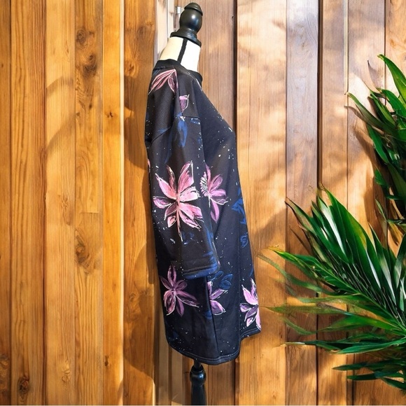 PUMA Women’s Archive Floral Logo Print Mini Shirt Dress - XS - Picture 5 of 15